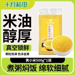 十月稻田 黄小米 500g 真空装