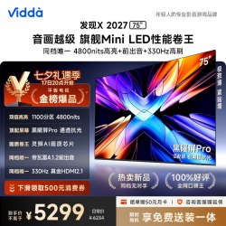 Vidda 发现X 2027系列 VX5S 液晶电视