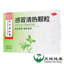 同仁堂 感冒清热颗粒 6袋散寒解表清热风寒感冒头痛发热咳嗽嗓子