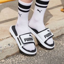 PUMA 休闲拖鞋室外外穿防滑户外夏季沙滩凉拖鞋耐磨居家372280