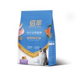 佰萃 猫粮 三文鱼+磷虾2袋装（500g/袋）