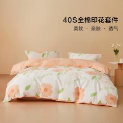 百丽丝 水星集团出品 100%全棉印花三件套