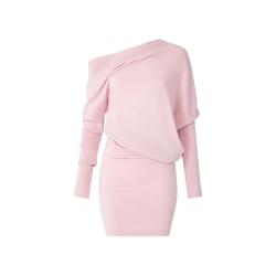 MOSCHINO 25春夏 女士M字母长袖连衣裙