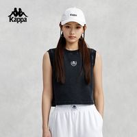 百亿补贴:卡帕 复古背心2025新款女夏纯棉字母休闲无袖上衣K0E42VV01