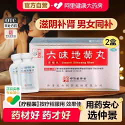 仲景 2盒仲景六味地黄丸560丸中药补肾阴虚男肾亏女六位地黄丸药正品