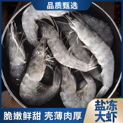 海洋演义 厄瓜多尔南美白虾 盐冻大虾