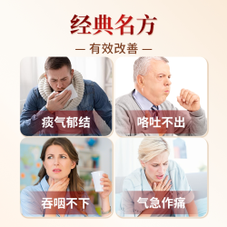 农本方 半夏厚朴汤颗粒梅核气痰湿重咽炎中成药非丸痰气郁结香港
