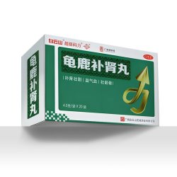 白云山 广州白云山花城龟鹿补肾丸20袋装官方旗舰店正品补肾壮阳超级码力