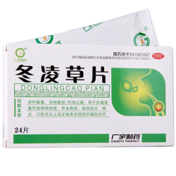 包邮 广宇制药冬凌草片100片咽喉肿痛声音嘶哑扁桃体炎咽炎口腔炎