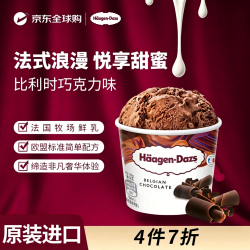 哈根达斯 经典比利时巧克力口味冰淇淋 473ml