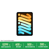 Apple iPad mini 7 2024款 平板电脑（A17 Pro、256GB、WLAN版、蓝色）