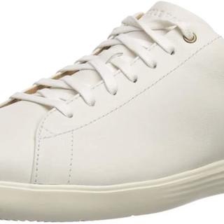 Cole Haan Grand Crosscourt 皮革运动鞋 白色 42EU 宽版