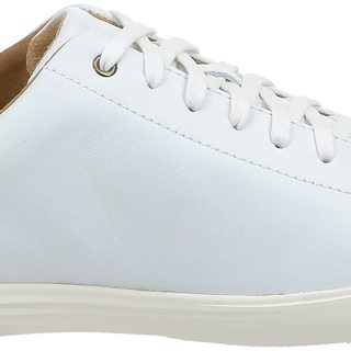 Cole Haan Grand Crosscourt 皮革运动鞋 白色 42EU 宽版