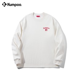 KUMPOO 休闲百搭 连帽卫衣长裤套装
