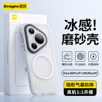 观悦 适用华为Pura80Pro/Pro+ 磨砂手机壳