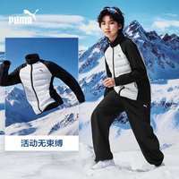 PUMA 童装2026新款儿童羽绒服轻薄保暖拼接时尚