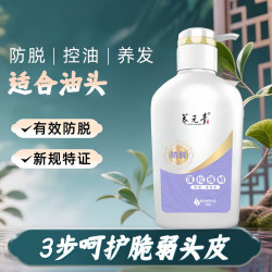 养元青 洗发水控油蓬松洗发露普洱茶香去屑止痒清爽0硅油 蓬松强韧500ml单瓶