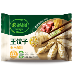 必品阁 王饺子 猪肉玉米245g