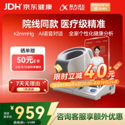 科大讯飞 AI智能臂筒式血压计家用医用高精准全自动柯式音 X7