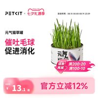 移动端、88VIP：小佩 元气猫草种子猫薄荷水培猫零食除毛球化毛膏盆栽套装猫咪用品