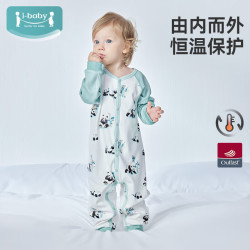 ibaby 英伦宝贝儿童恒温针织长袖连体衣 熊猫家园