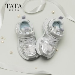 TATA他她童鞋  2026秋季新款老爹鞋儿童运动鞋中大童透气休闲鞋