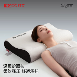 Hodo 记忆棉枕头青少年护颈椎助睡眠宿舍慢回弹成人男女生通用枕芯