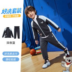 安踏 2026年秋季新款外套女孩衣服宝宝小套装休闲