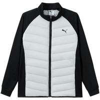 PUMA 彪马 轻薄保暖 拼接设计 儿童羽绒服