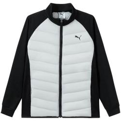 PUMA 轻薄保暖 拼接设计 儿童羽绒服