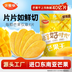 含羞草 异域珍果 芒果干 500g