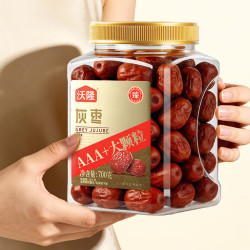 沃隆 新疆特级大果 灰枣700g*2罐