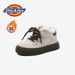 Dickies 雪地靴冬季雅丹风青少年亲子鞋大棉百搭二棉女鞋童鞋防滑