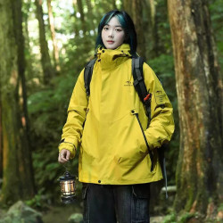 极寒冲锋高奢三合一冲锋衣外套 800651