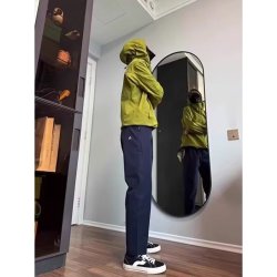 YOUNVFR 美式机能风工装裤男春秋季复古藏青色裤子微锥休闲冲锋裤韩版 深蓝色 M