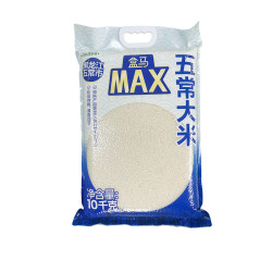盒马 MAX 五常大米 10kg 执行标准GB/T19266