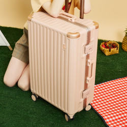 冠佰嘉 2023新款小型迷你网红女学生收纳皮箱子密码旅行拉杆行李箱