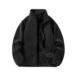 凡客诚品 凡客加厚双面绒拉链外套
