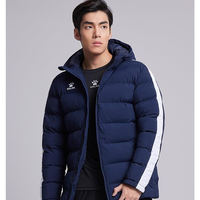 卡尔美 官方旗舰店KELME冬季加厚保暖棉衣时尚连帽外套