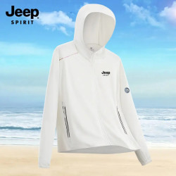 JEEP SPIRIT 吉普冰丝防晒服户外防紫外线超薄透气速干运动