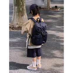 阿又外贸轻便时尚逛街背包纯色尼龙上班学生书包旅行包1761