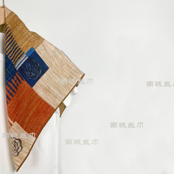 秋冬新品复古丝绒棉磨毛柔软65方巾保暖百搭百搭时尚