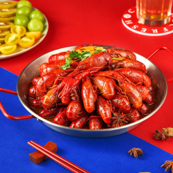 御鲜锋 小龙虾麻辣蒜香700g*4宵夜活虾冷冻加热即食