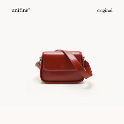 unifine小方包复古单肩斜挎包包女小众休闲气质百搭