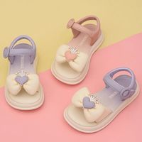 女童凉鞋2026夏季新款儿童软底鞋子小女孩防滑沙滩鞋夏款露趾童鞋