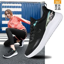 361° 361度运动鞋女鞋2026新款夏季运动鞋女跑步鞋网面休闲鞋子女跑鞋