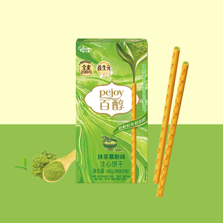 格力高 百醇 抹茶味涂层饼干棒 48g