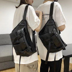 胸包女包包男通勤小众工装斜挎包腰包大容量高级感新款运动休闲包