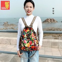 阎双创造原创正品女包双肩包中号休闲日常背包2093-s