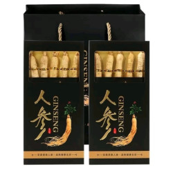 白参生晒参 正宗长白山滋补食用整支 配礼袋品质